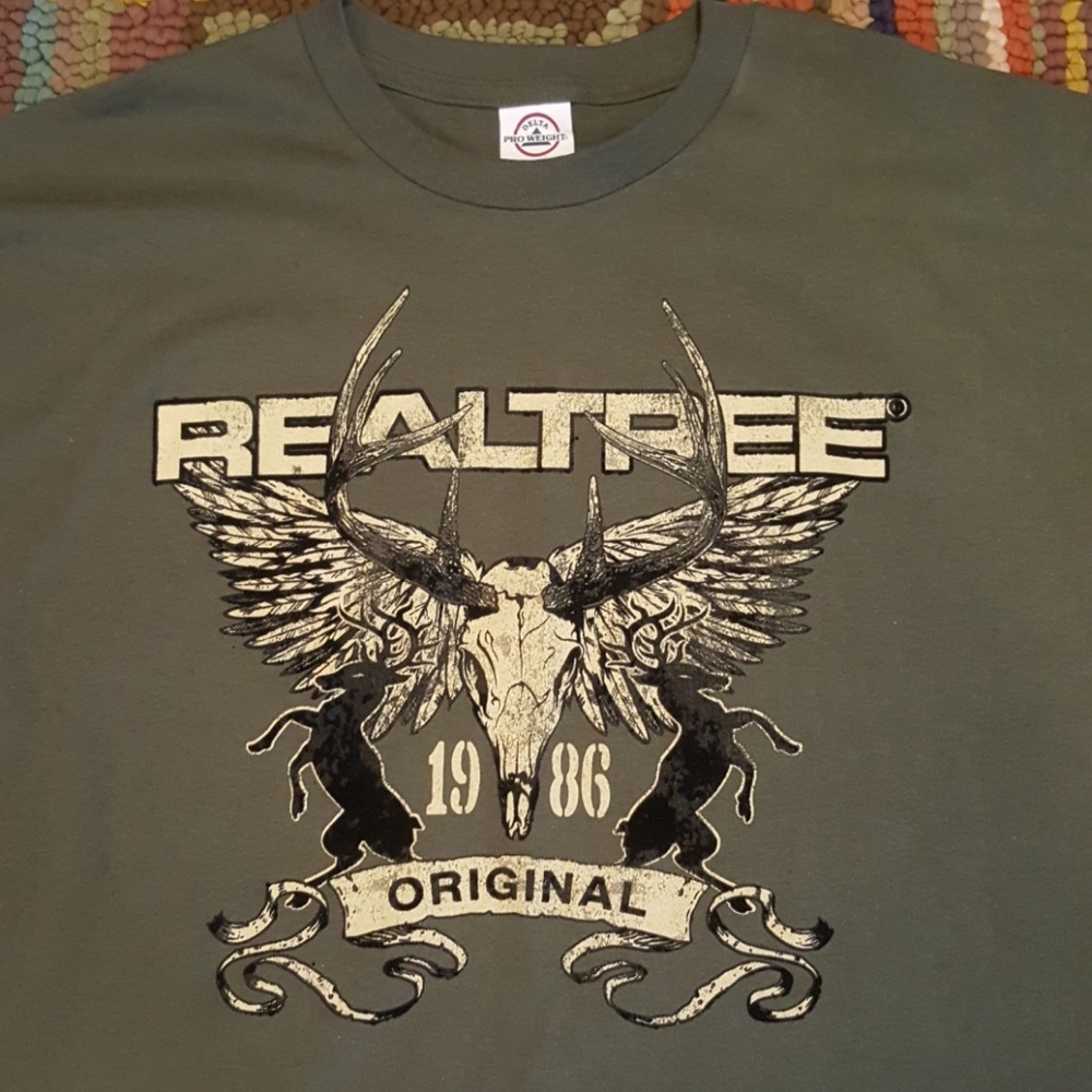 Realtree Hunting T Shirt 2XL